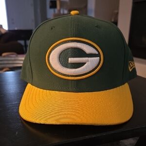 Green Bay Packers Green and Yellow Cap
